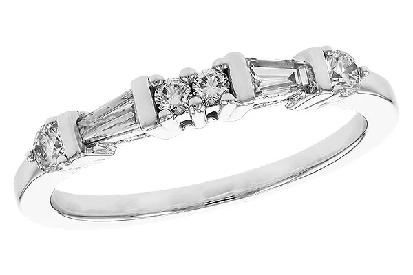 14K White Gold Diamond Anniversary Band