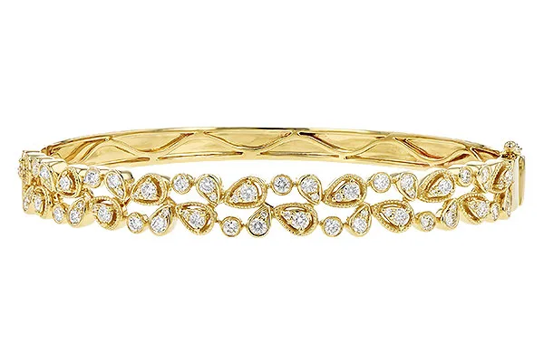 14K Yellow Gold Diamond Bracelet