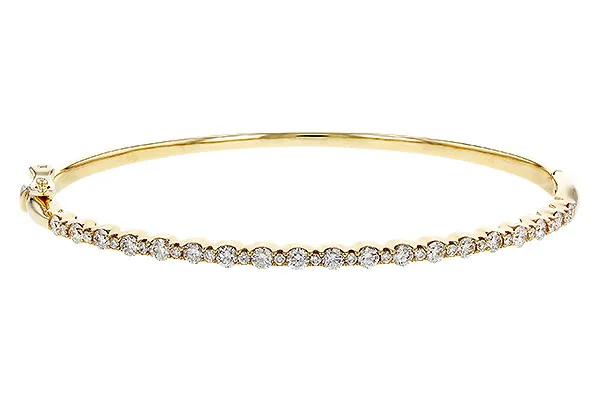 14K Yellow Gold Diamond Bracelet