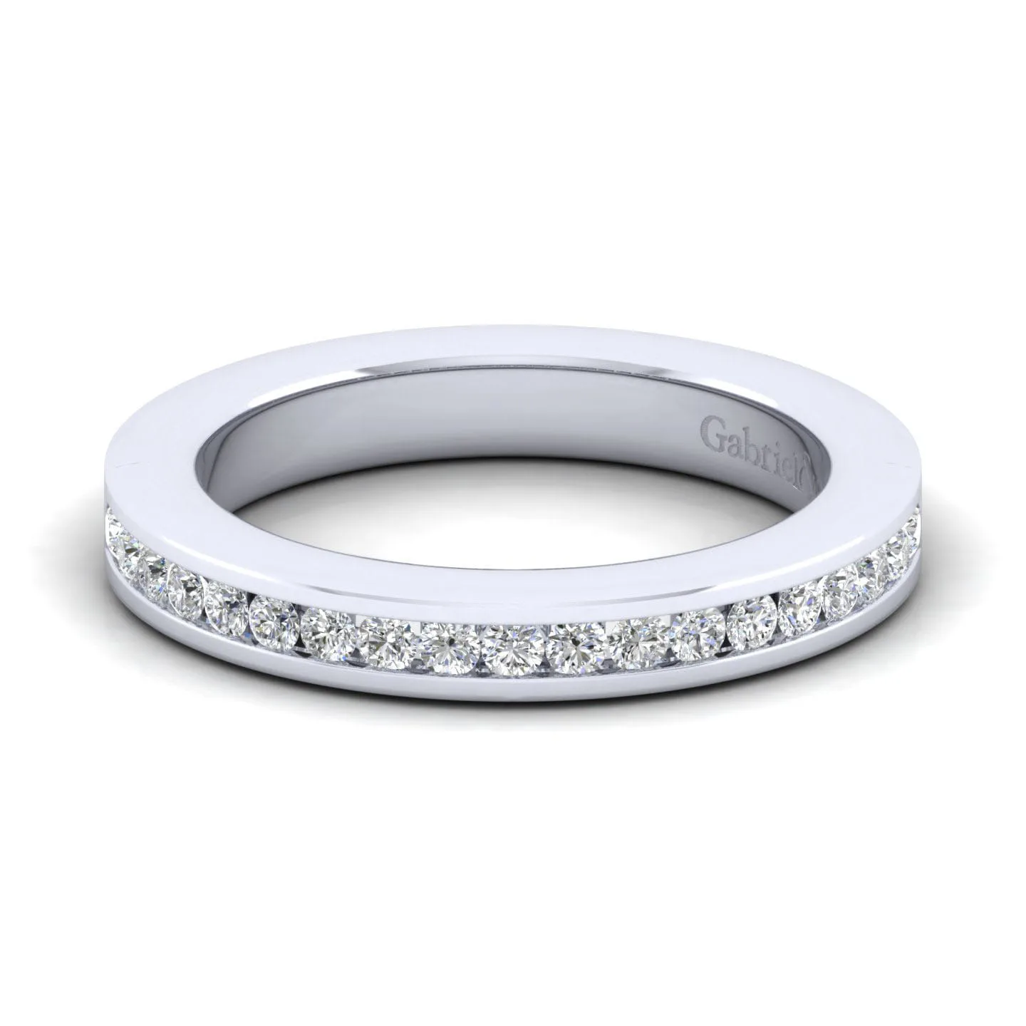 Channel Set Diamond Anniversary Band