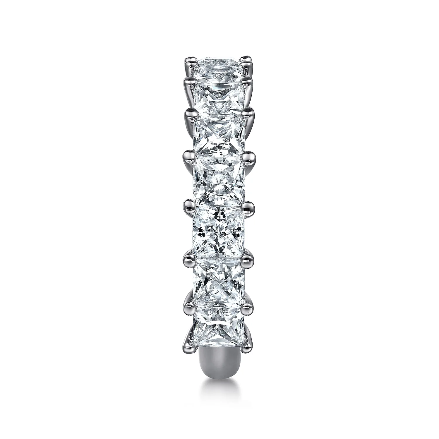 Diamond Anniversary Band in 14K White Gold, photograph 4