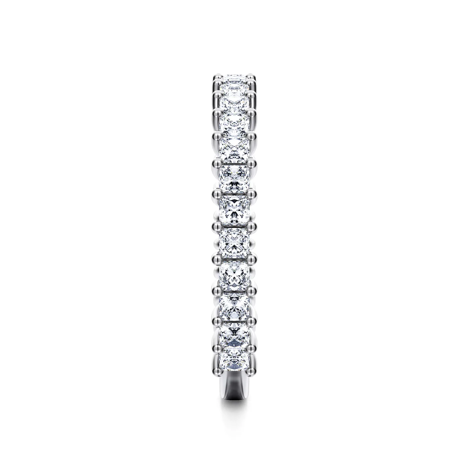Diamond Anniversary Band in 14K White Gold, photograph 4