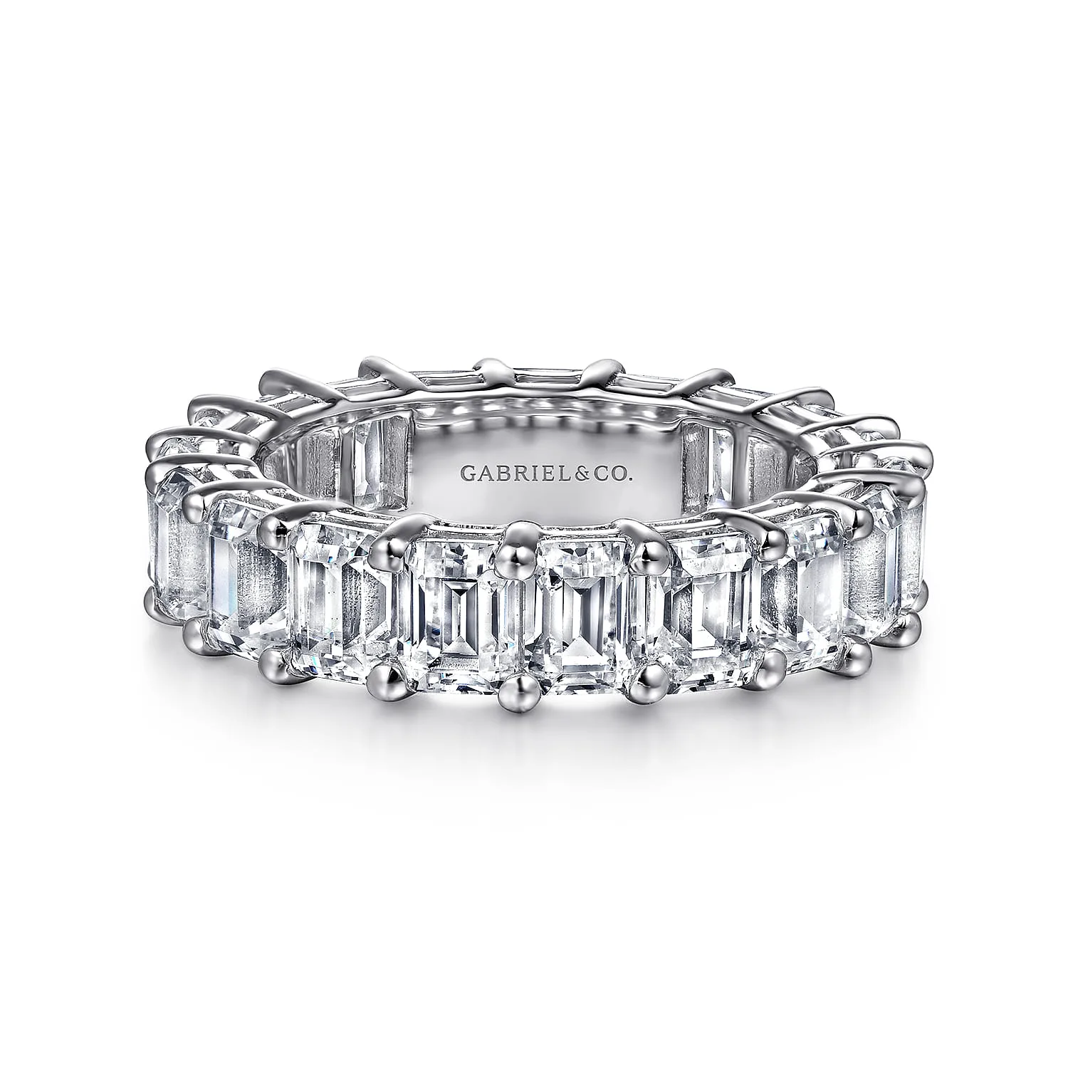 Shared Prong Diamond Eternity Band