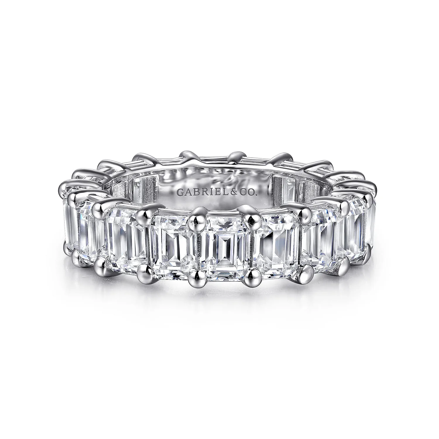 Shared Prong Diamond Eternity Band