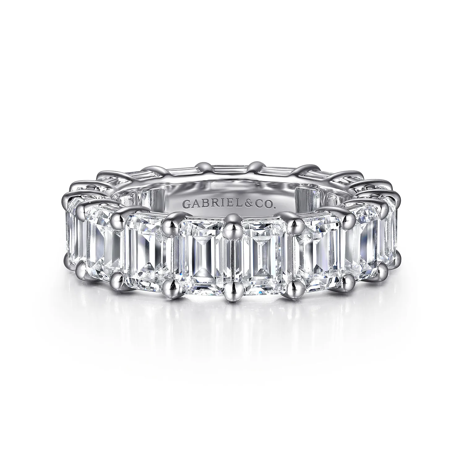 Shared Prong Diamond Eternity Band