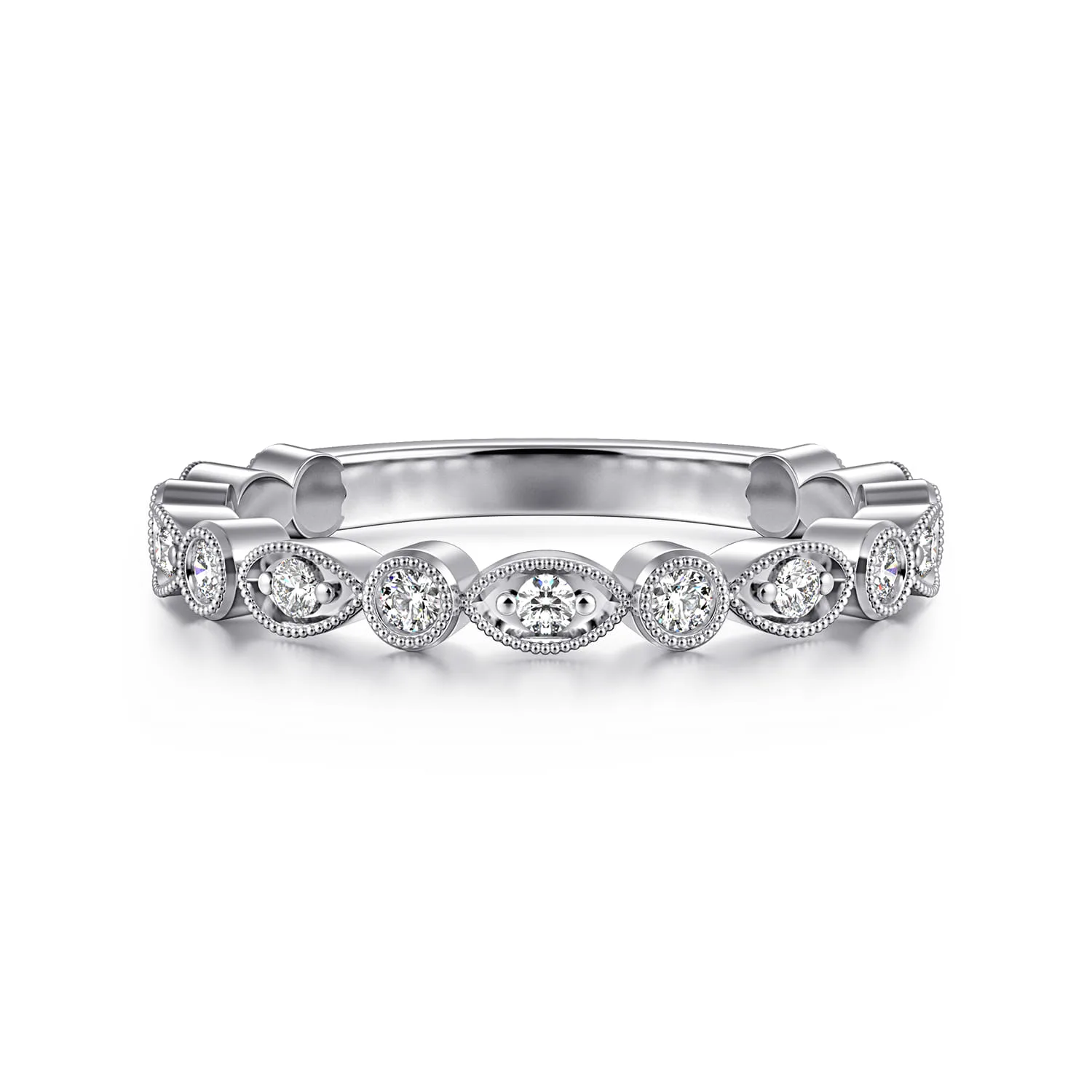 Vintage Inspired and Station Diamond Anniversary Band