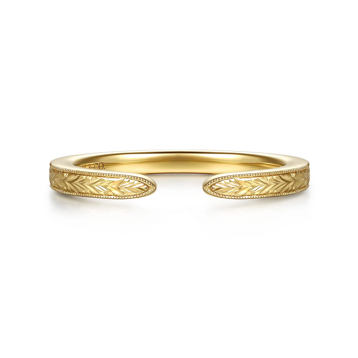 Vintage Inspired Open Eternity Band