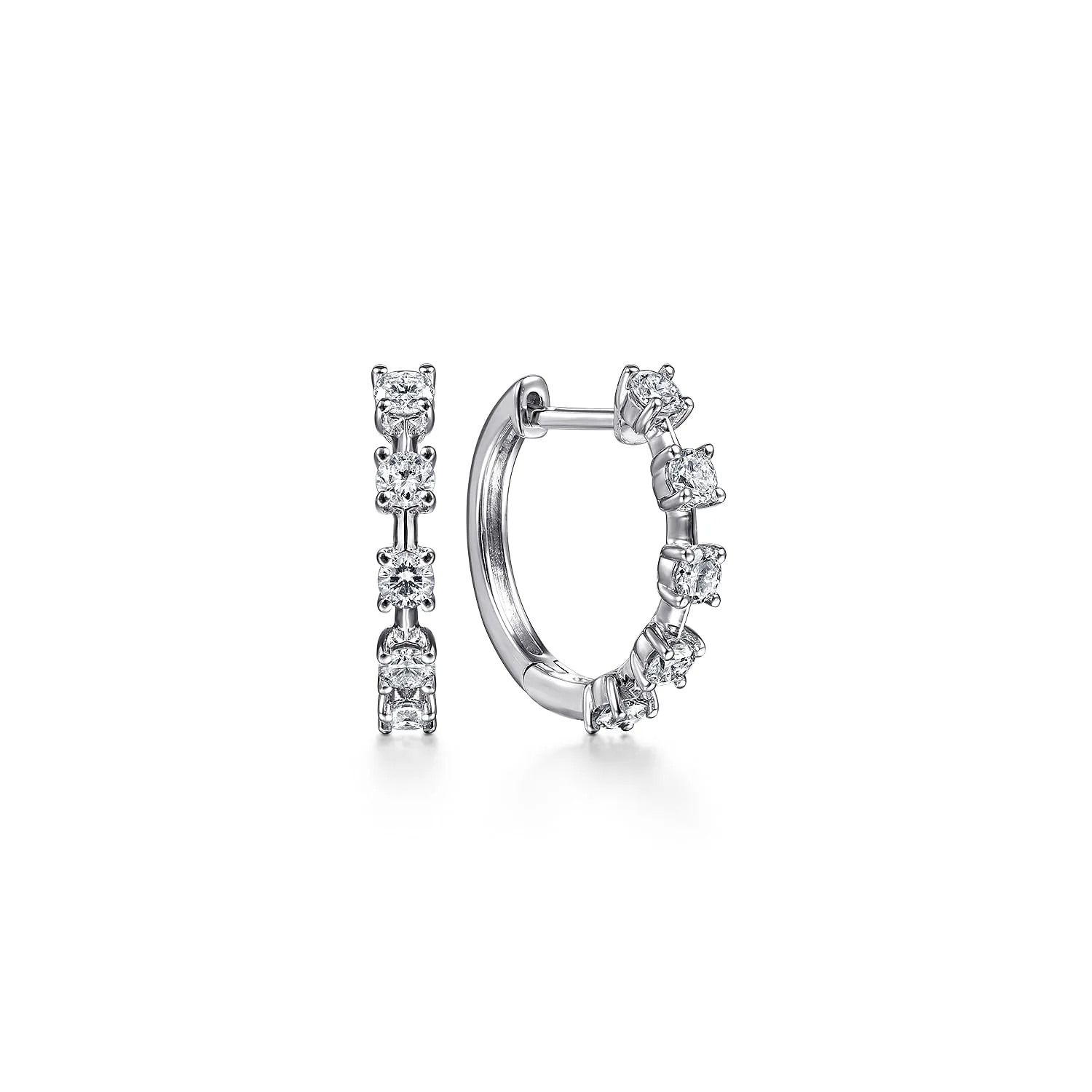 15mm Diamond Huggies