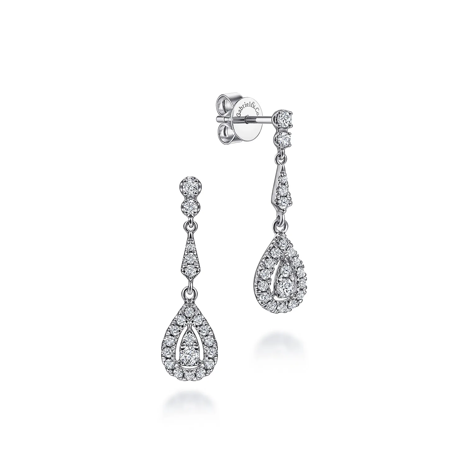 Vintage Diamond Stud Earrings