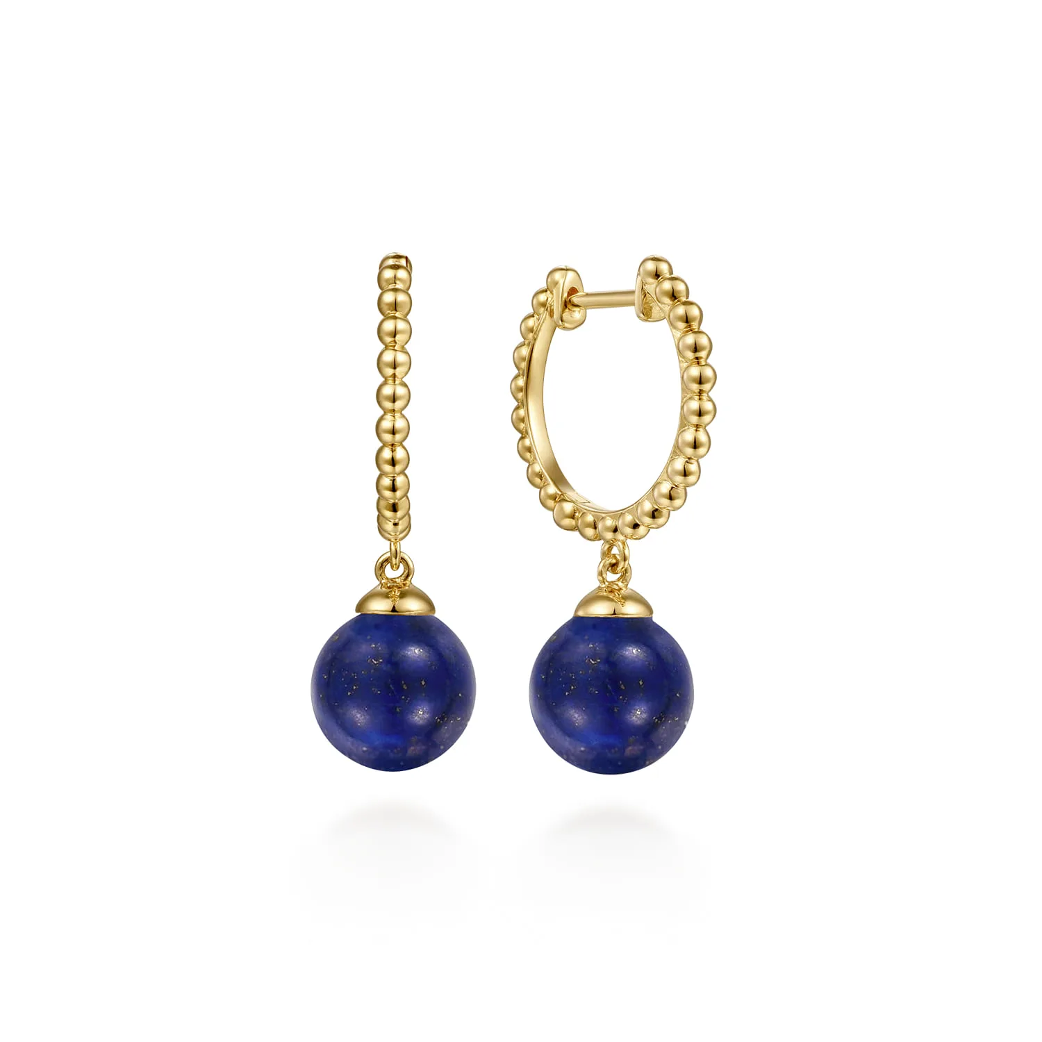 Lapis Bujukan Huggie Drop Earrings