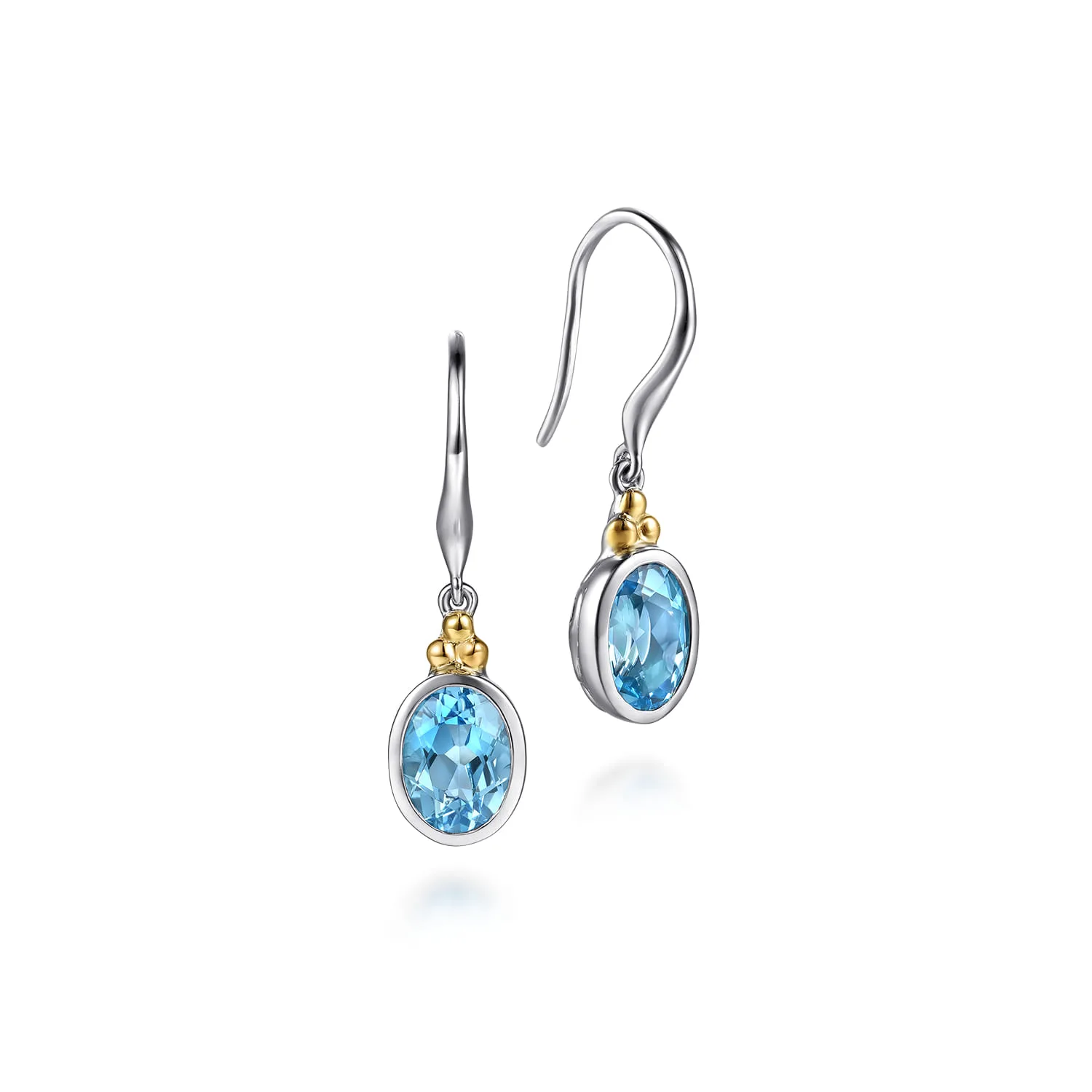 and Bujukan Blue Topaz Drop Earrings