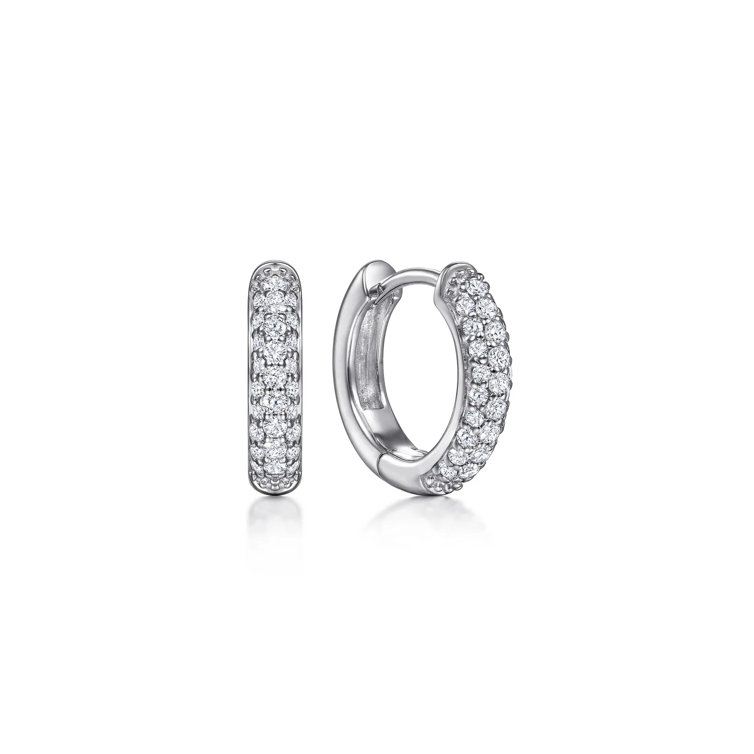 15mm Diamond Huggies
