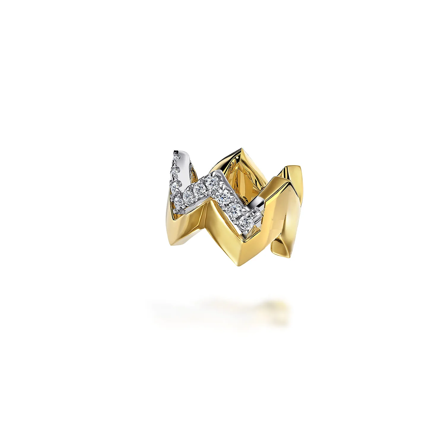 Diamond Zig Zag Ear Cuff