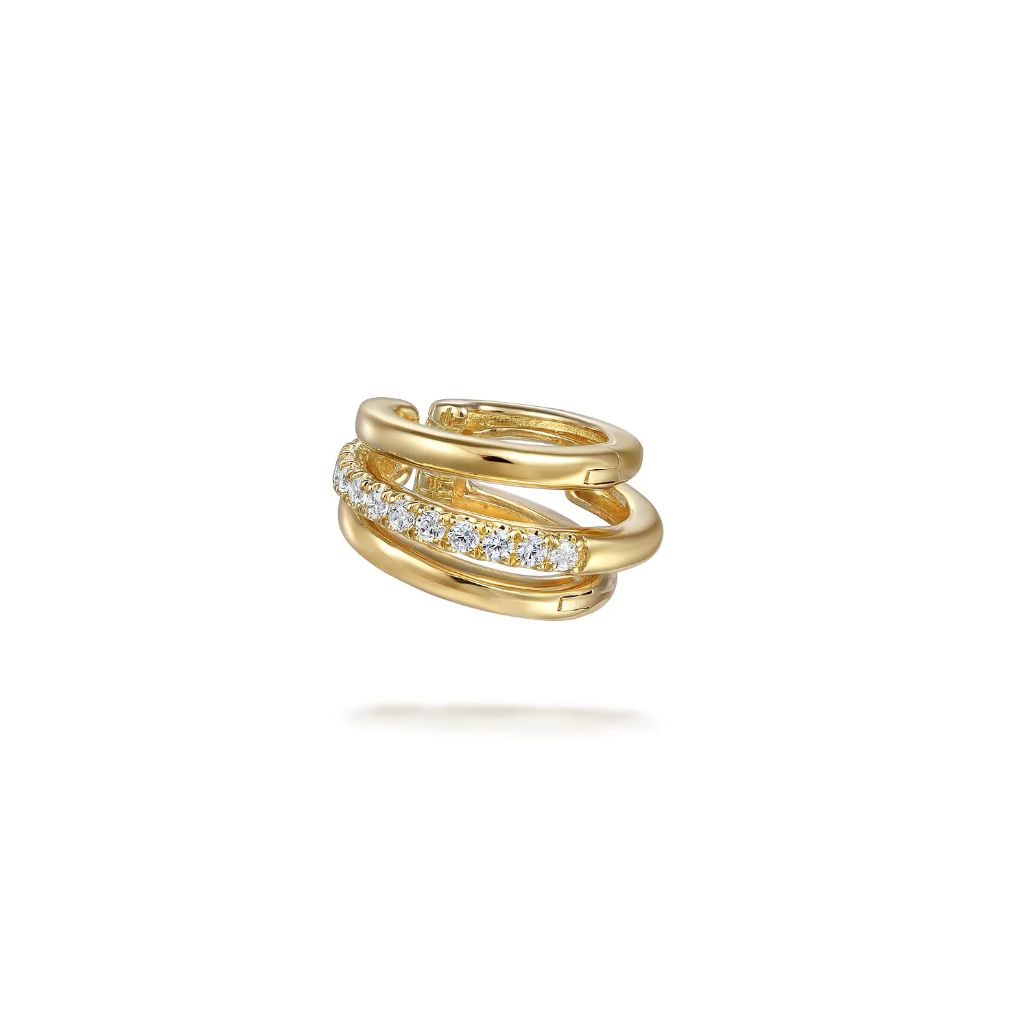 Single Diamond Single Ear Cuff