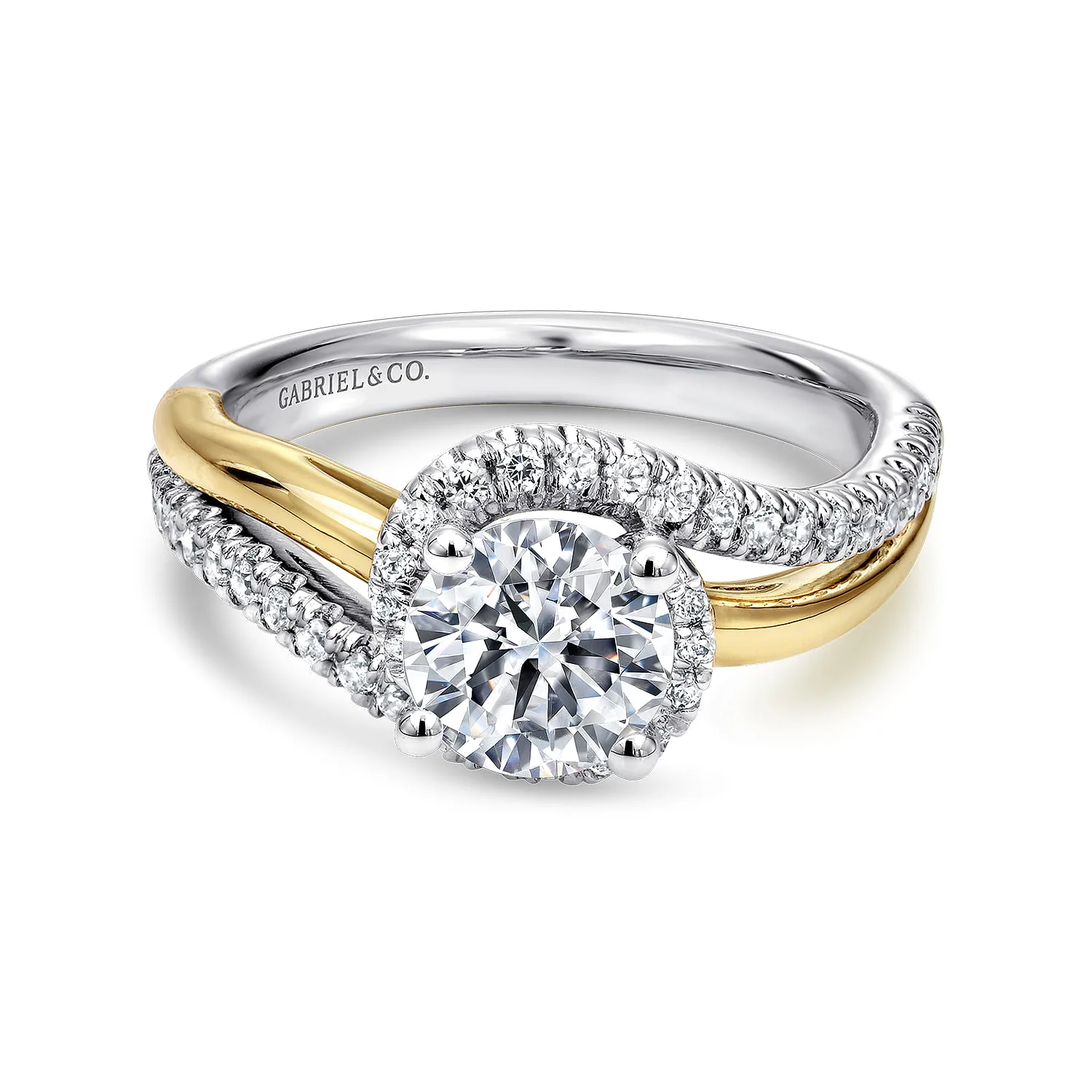 Halo Diamond Engagement Ring