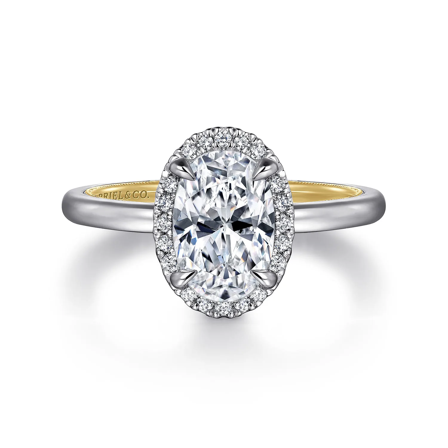 Halo Diamond Engagement Ring