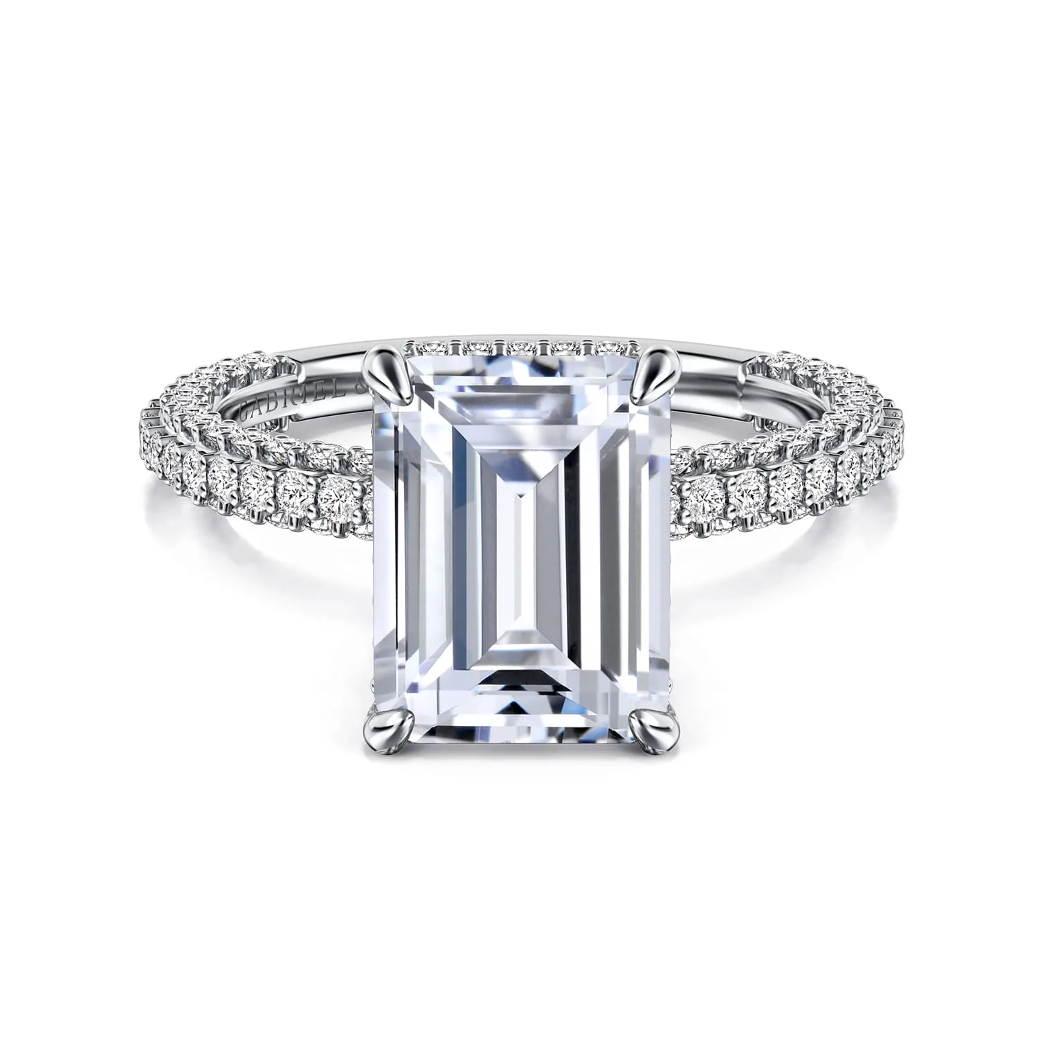Diamond Halo Engagement Ring