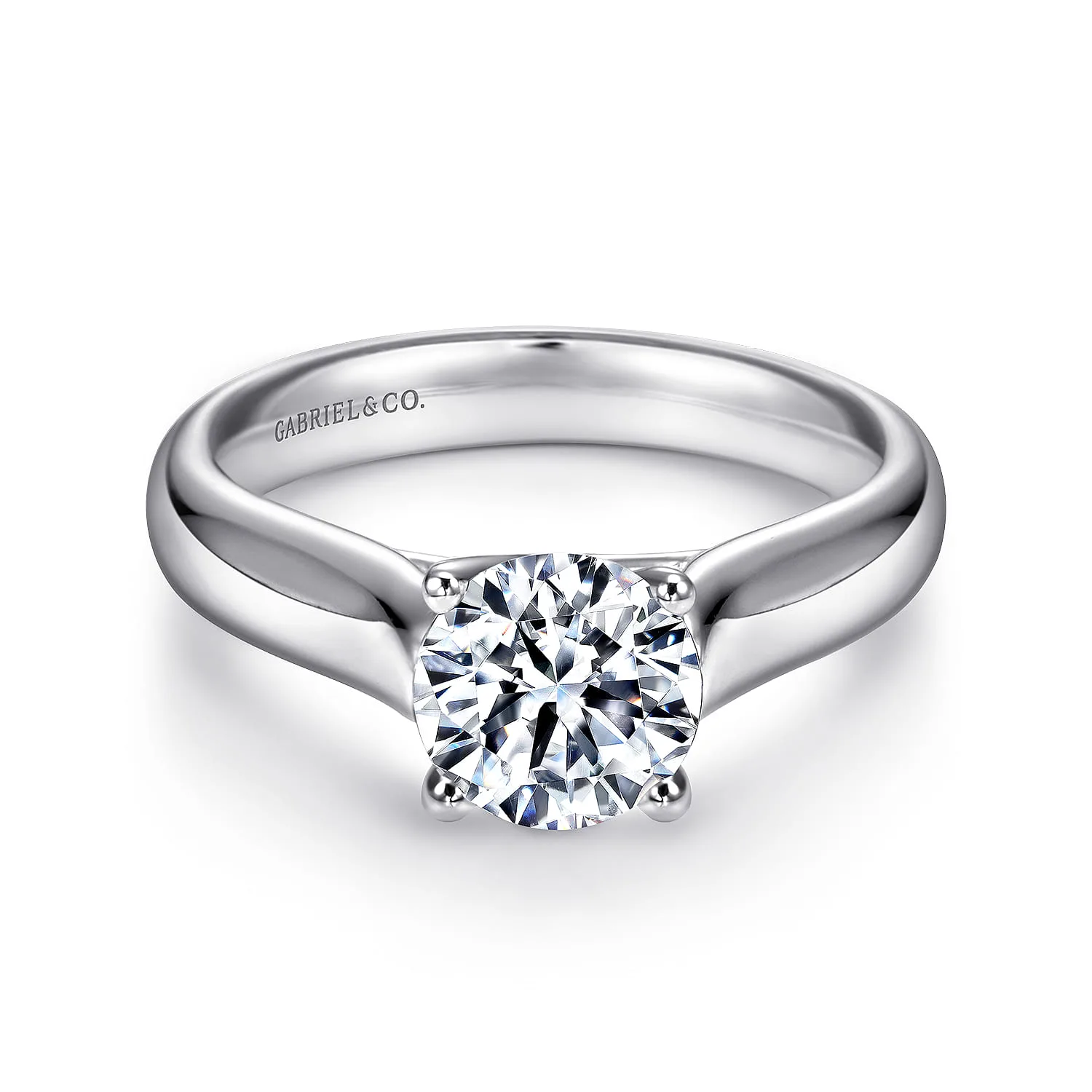 Diamond Solitaire Engagement Ring