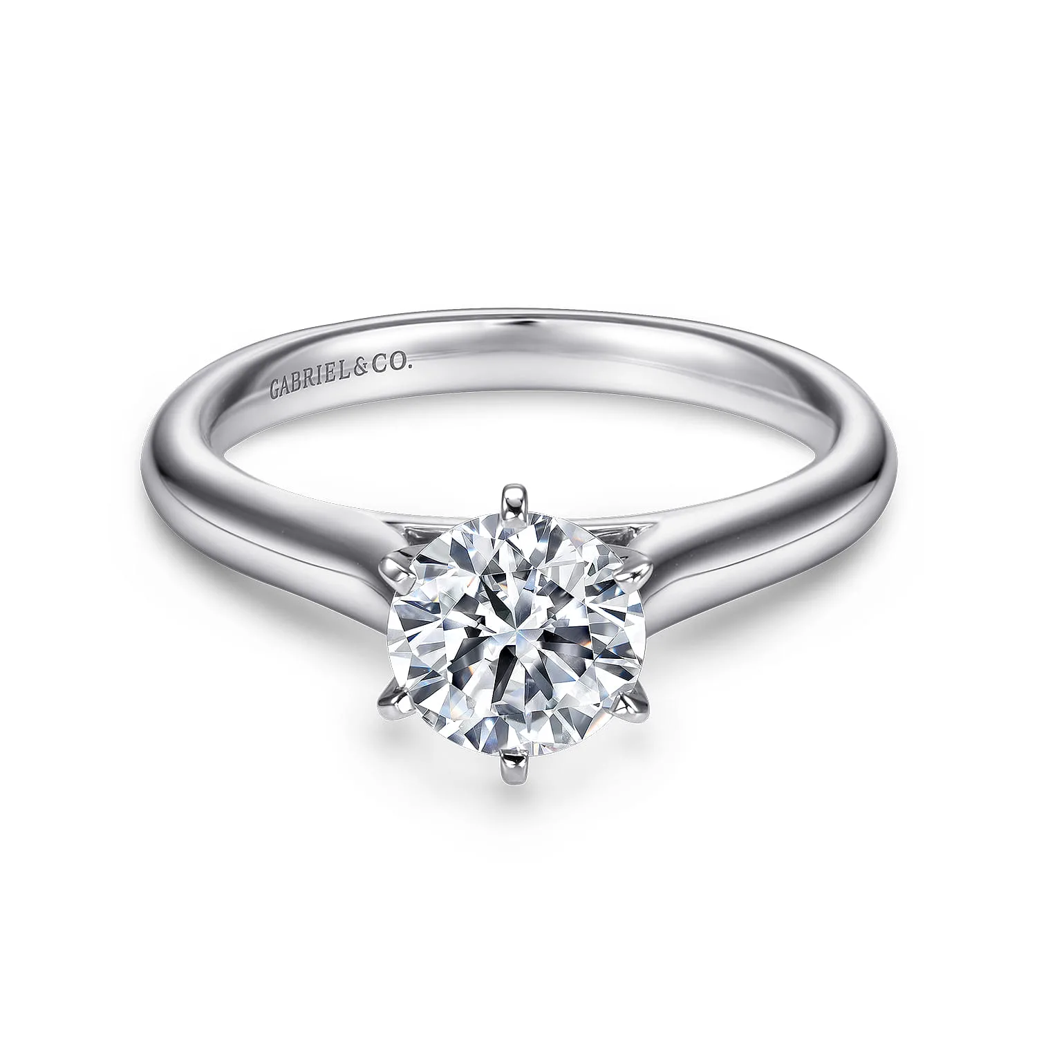 Diamond Solitaire Engagement Ring