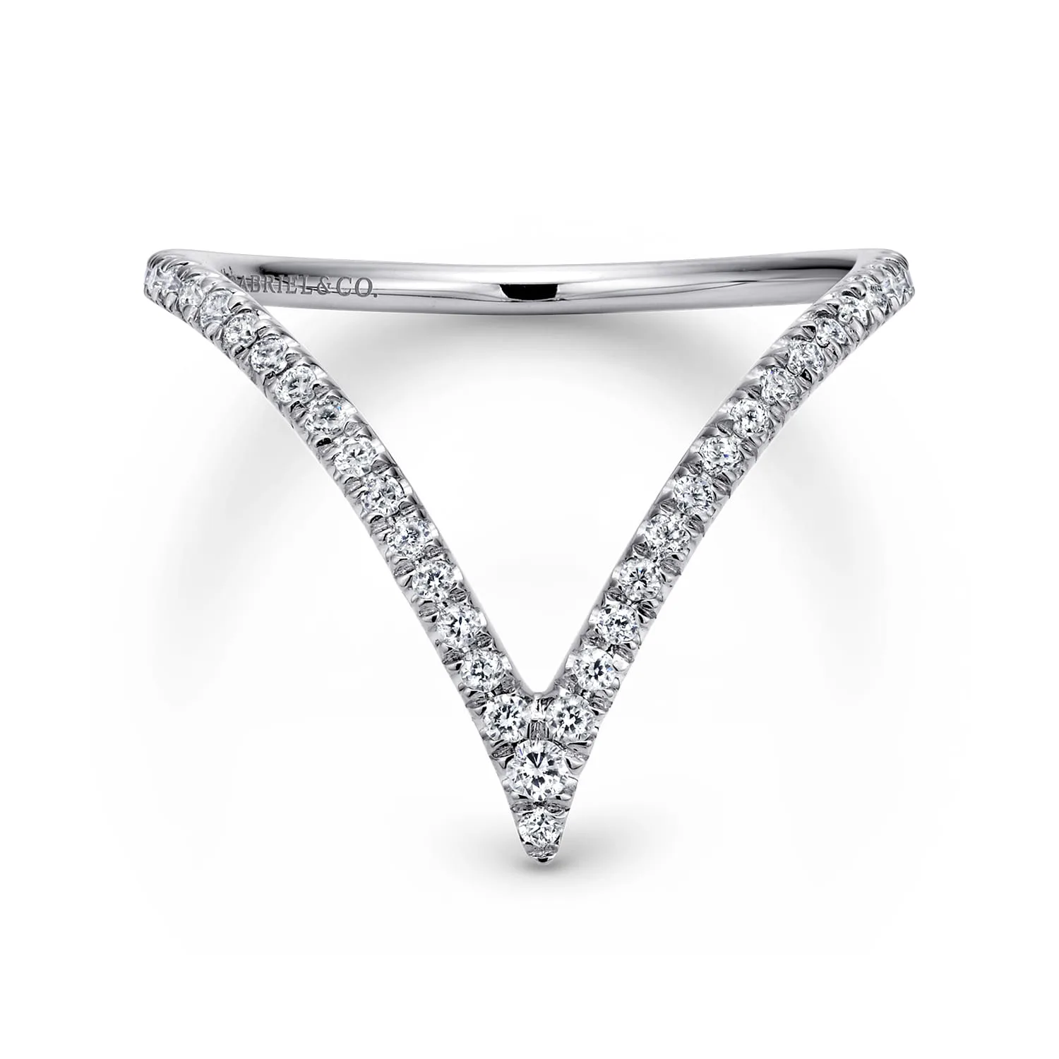 Diamond Chevron Ring