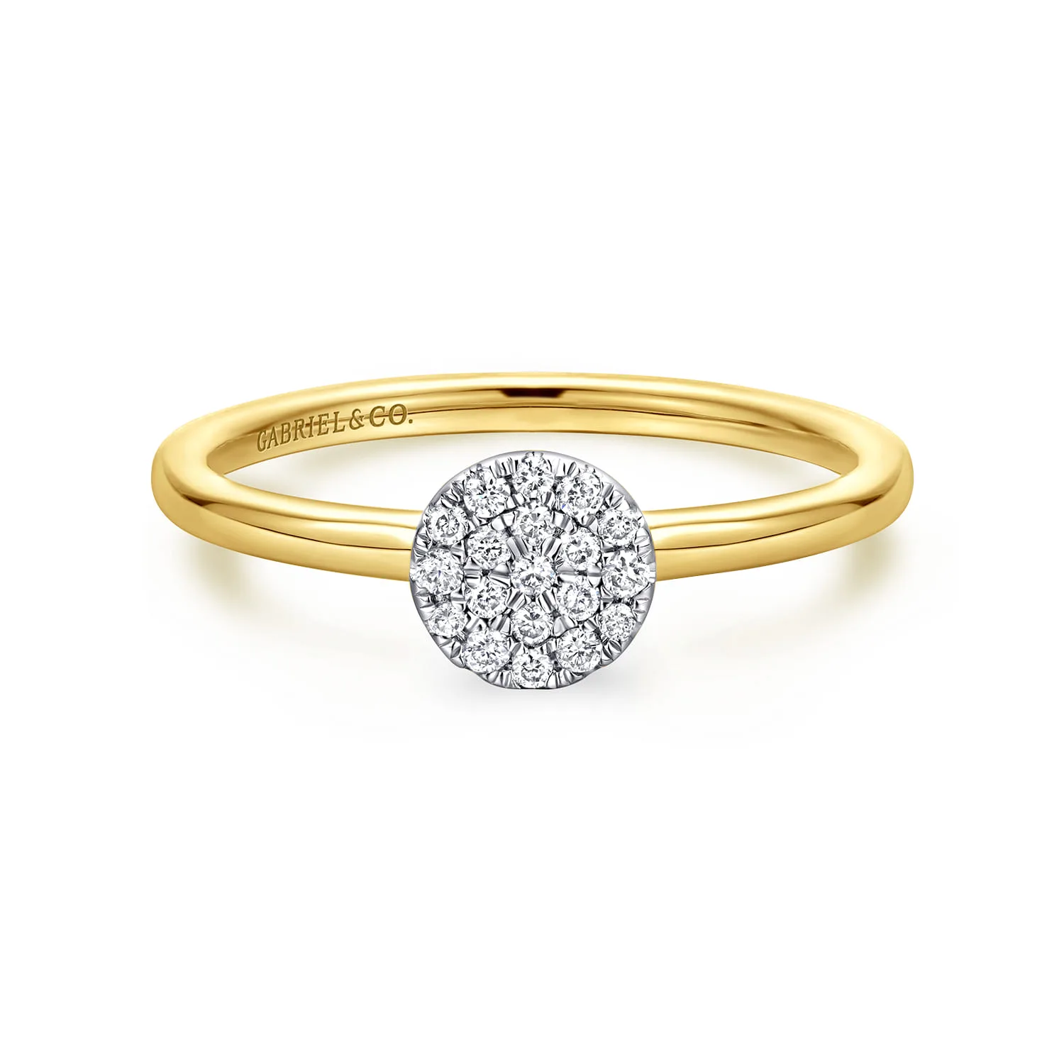 Classic Diamond Pave Promise Ring