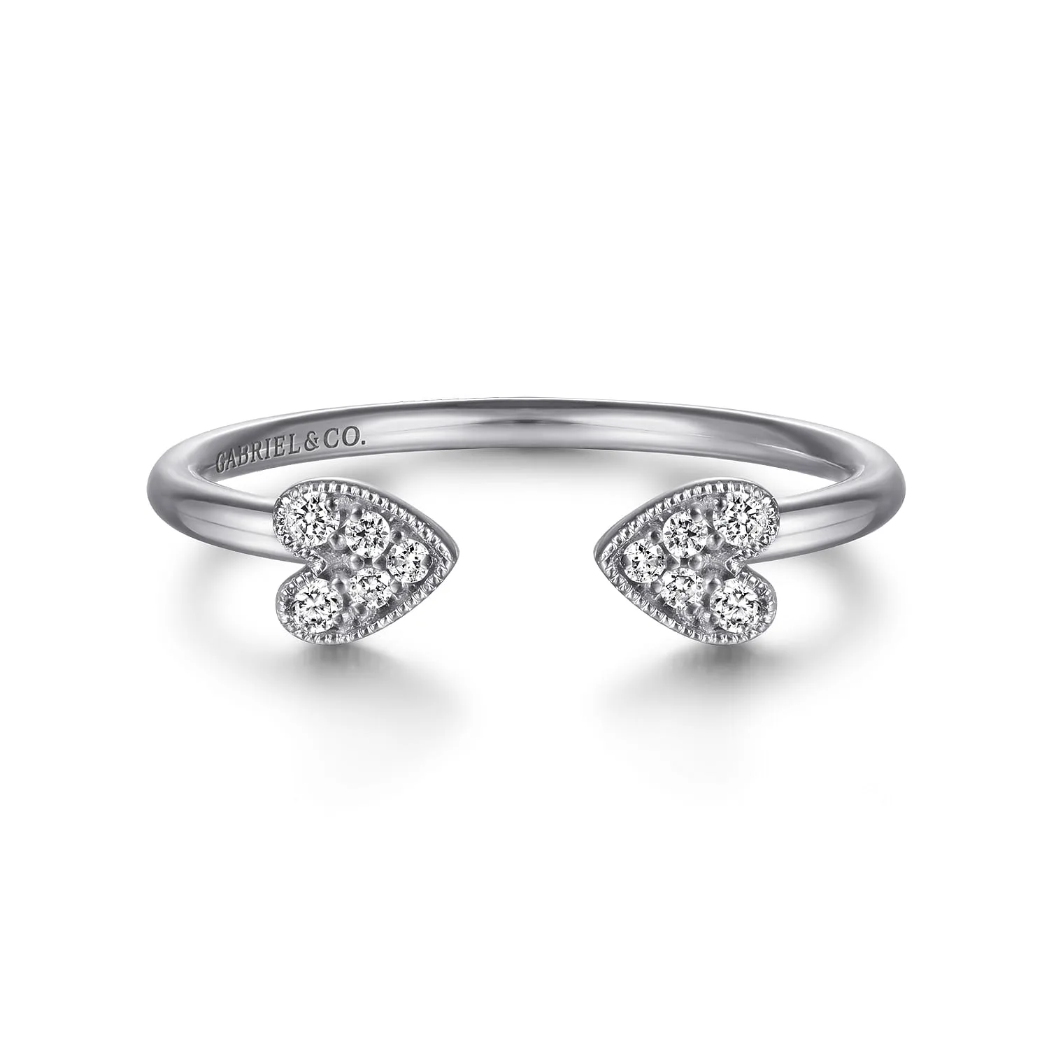 Split Pave Diamond Ring