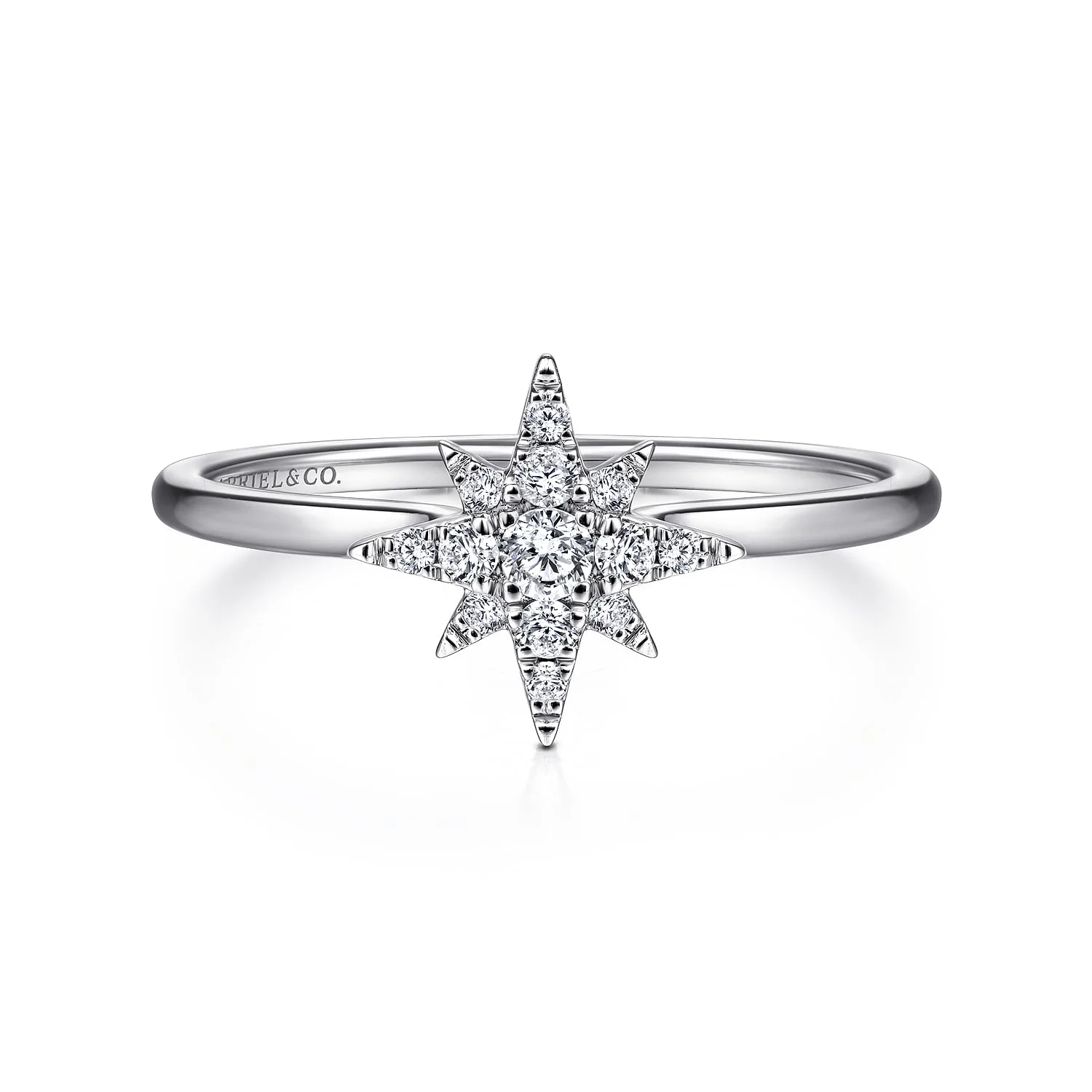 Diamond Starburst Ring