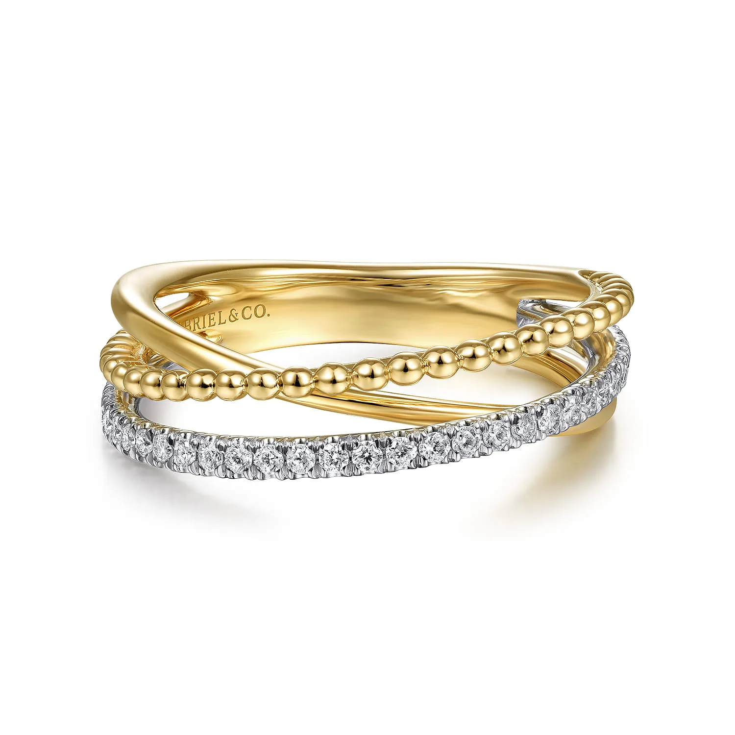 Bujukan Ball and Diamond Criss Cross Ring