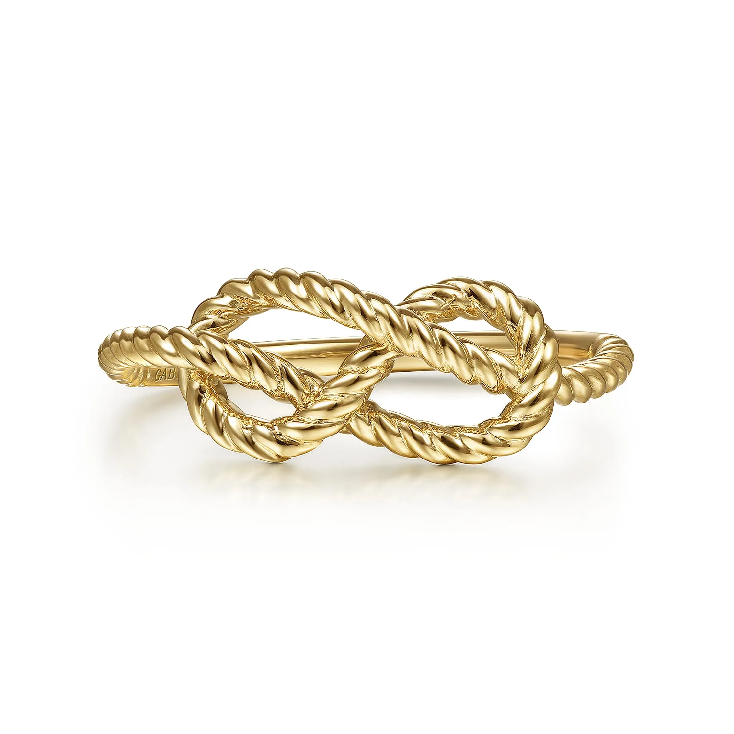 Twisted Rope Pretzel Ring