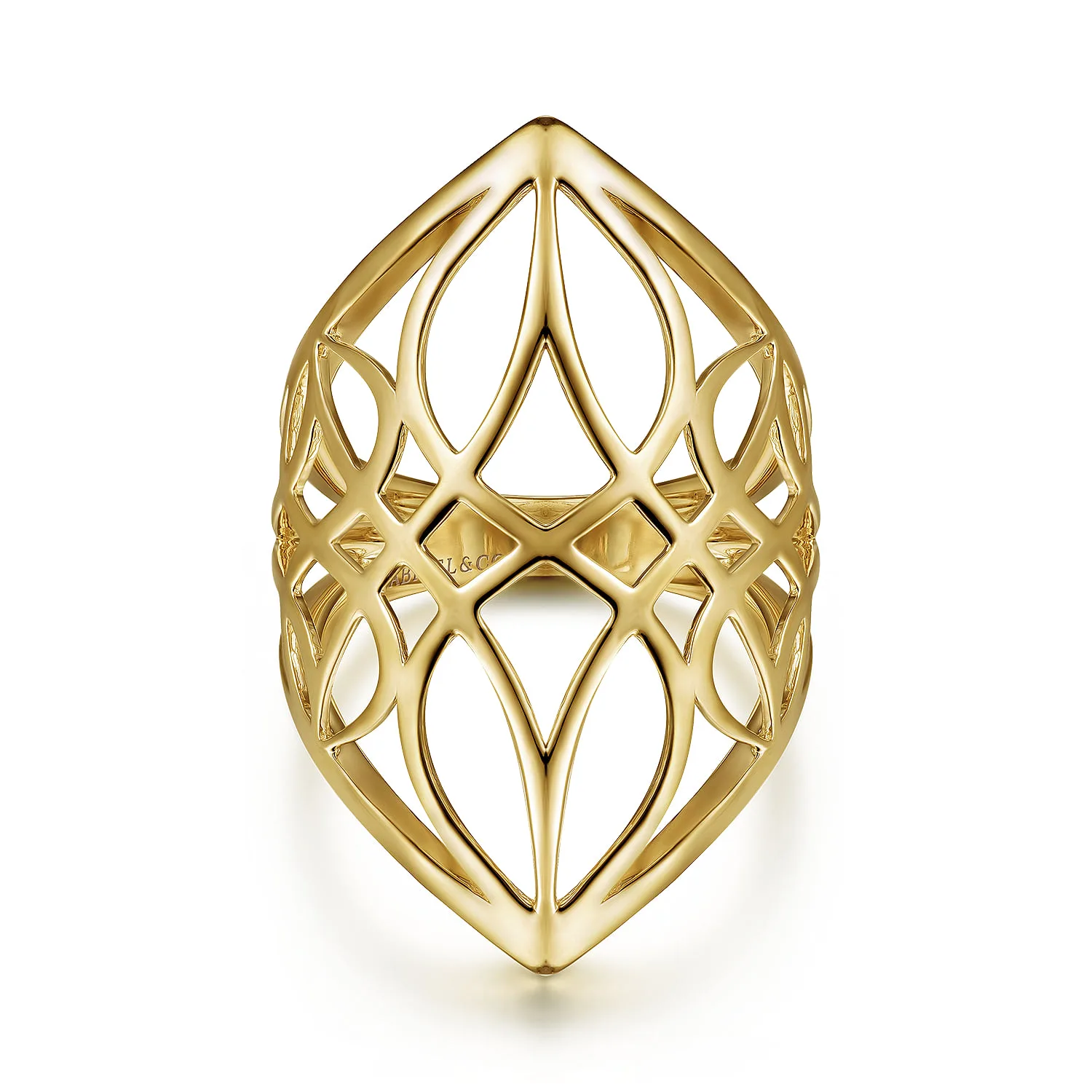 Aztec Cutout Ring