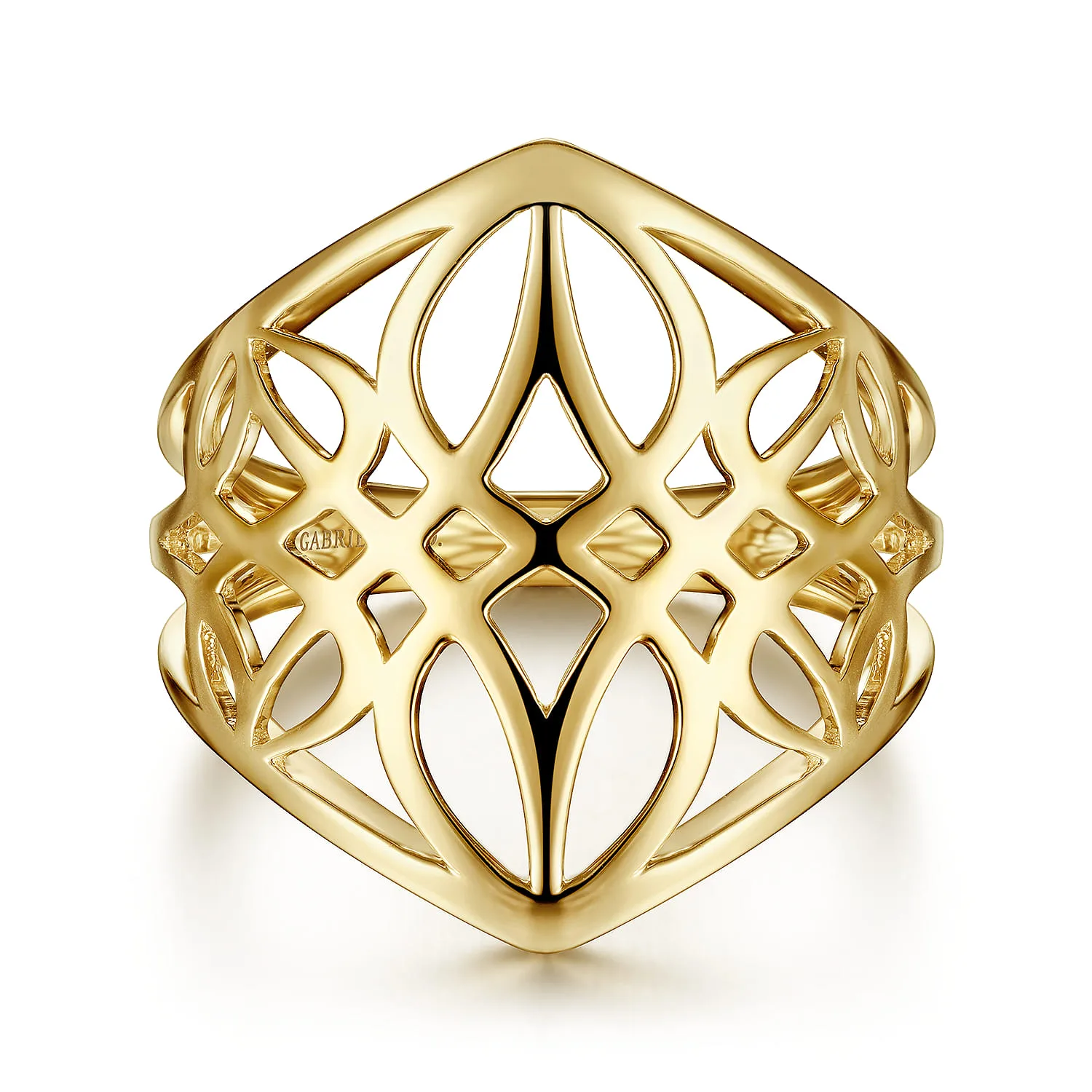 Aztec Cutout Ring