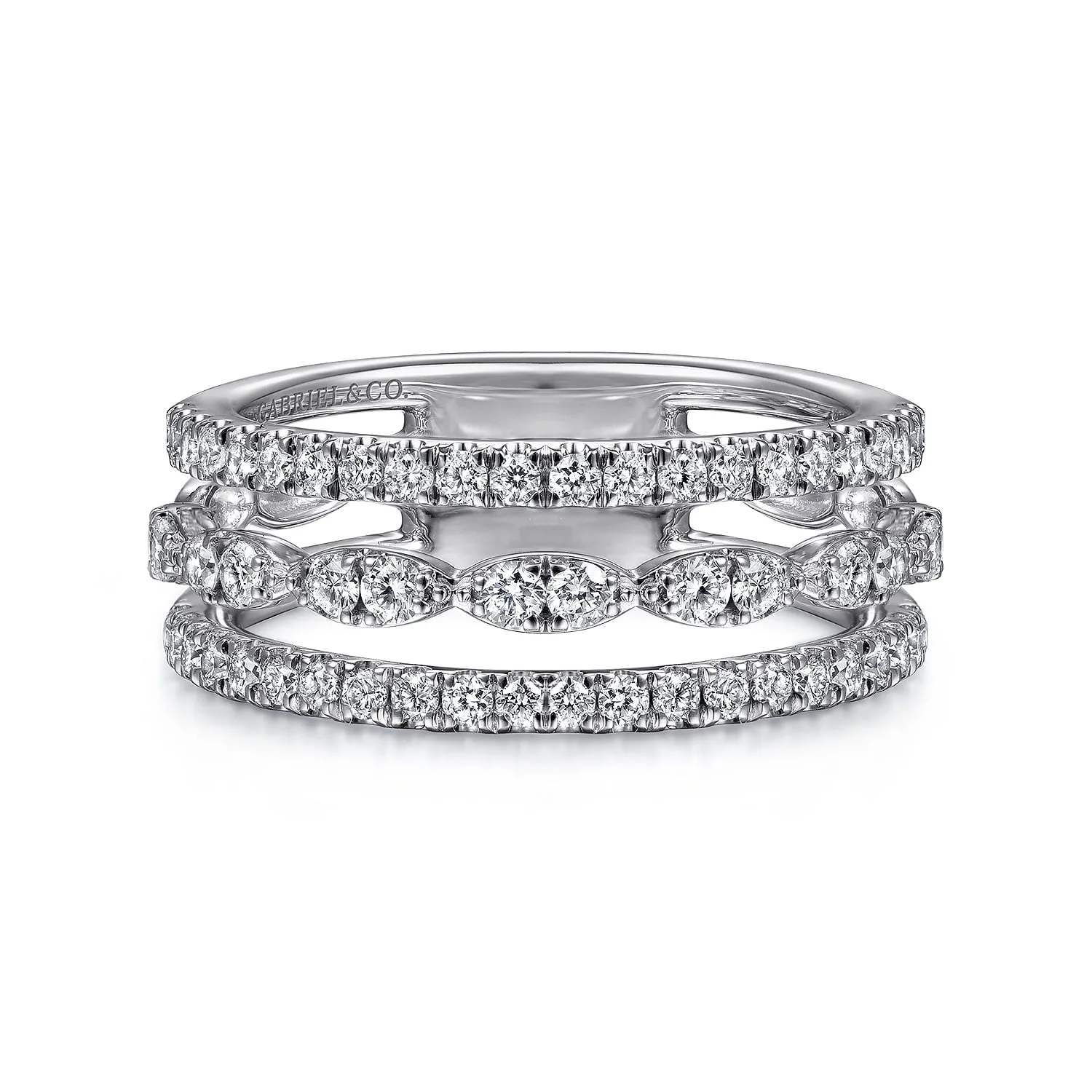 Diamond Easy Stackable Ring