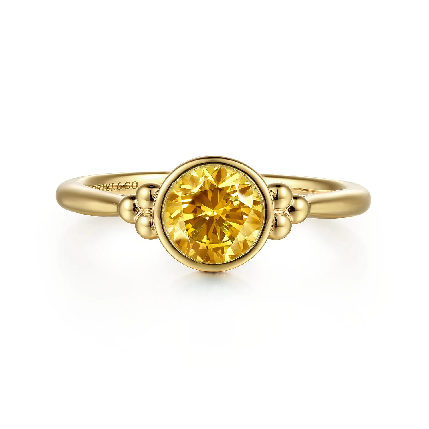 Citrine Bujukan Promise Ring