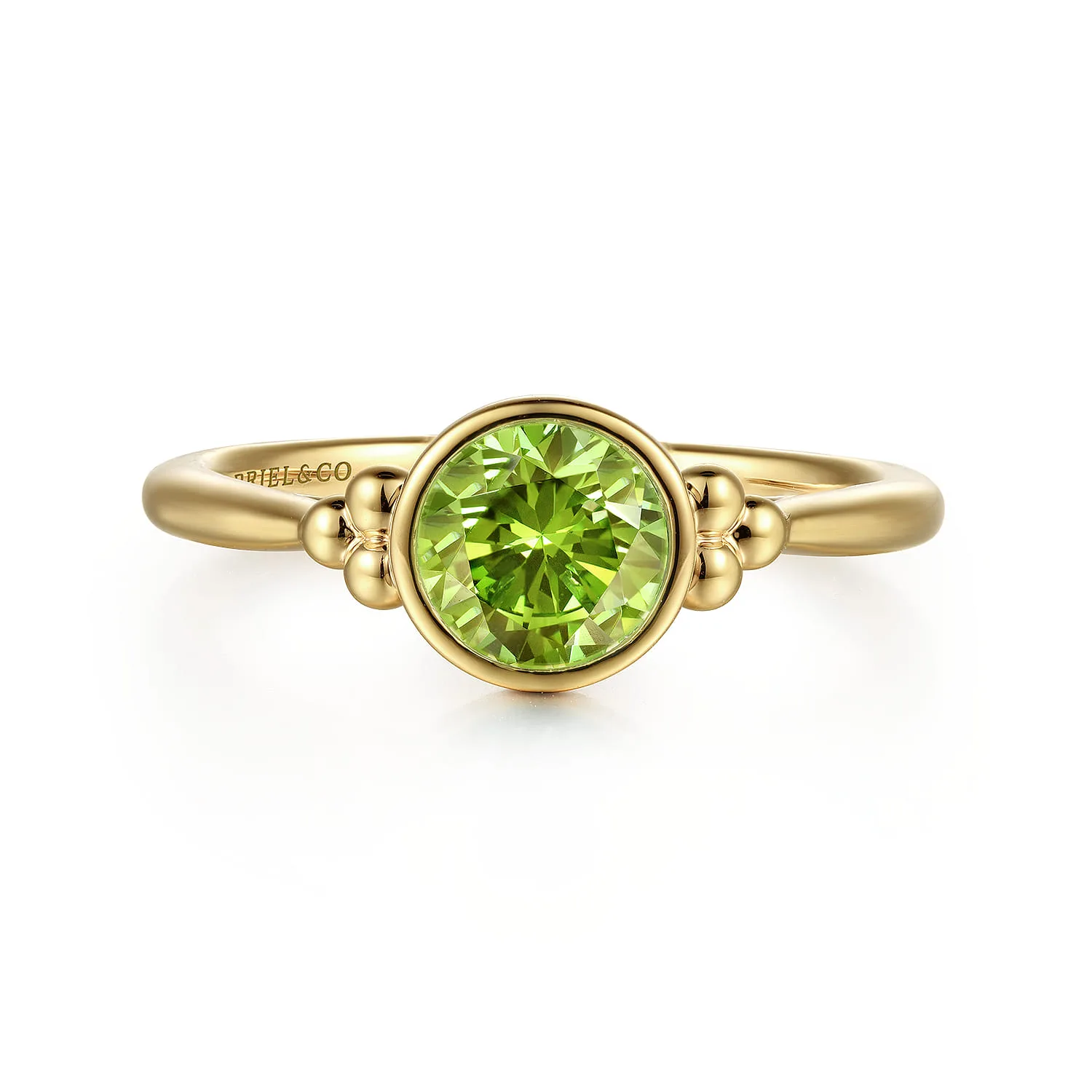 Peridot Bujukan Promise Ring