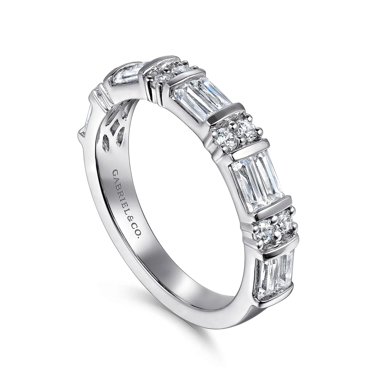 Diamond Ring in 14K White Gold, photograph 3