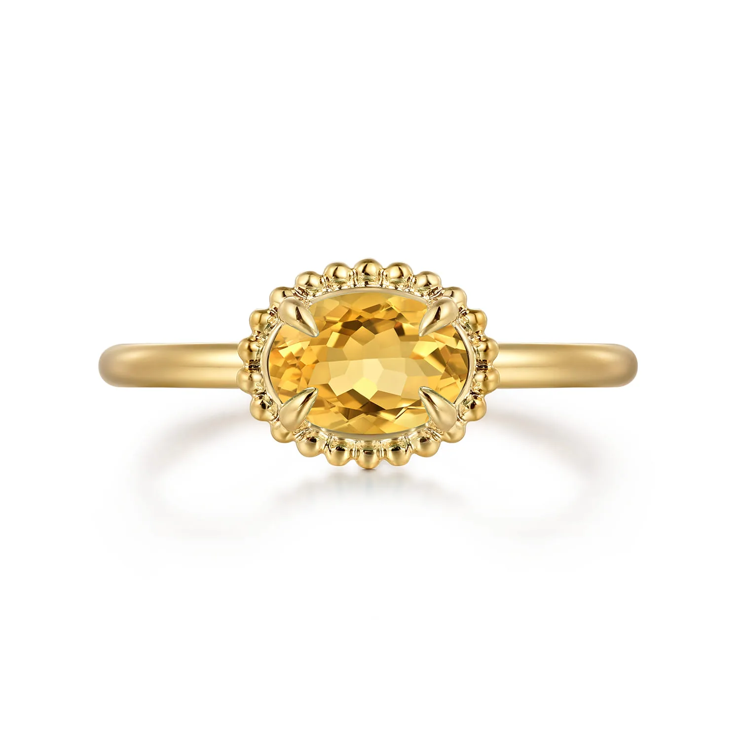 Citrine Bujukan Promise Ring