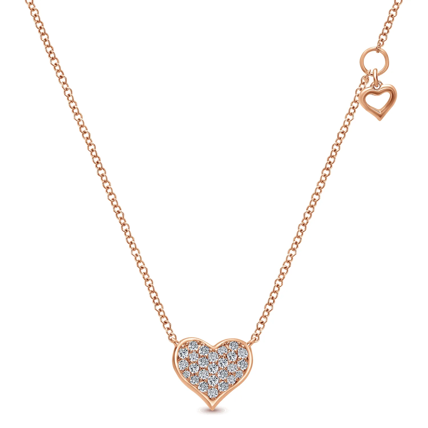 Diamond Pave Pendant Necklace