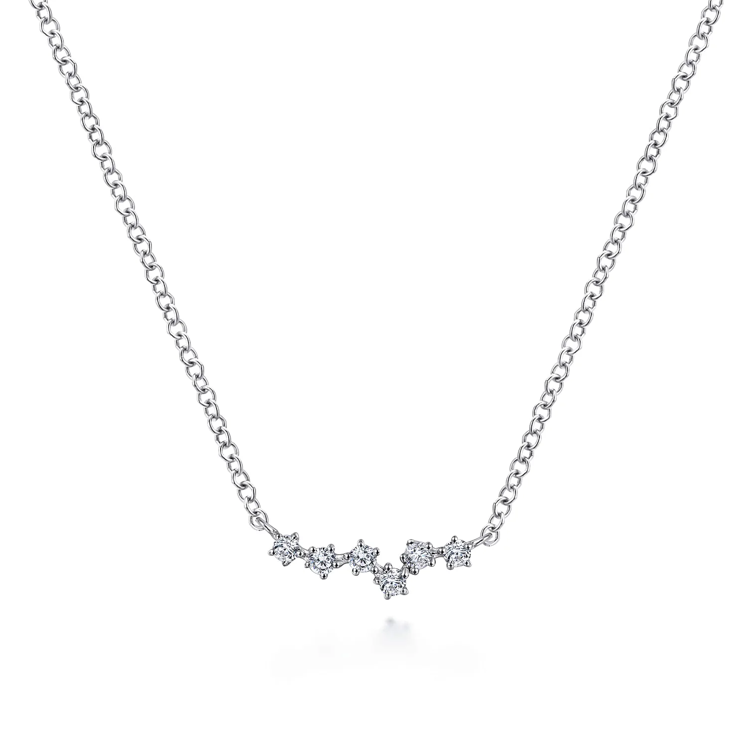 Diamond Constellation Bar Necklace