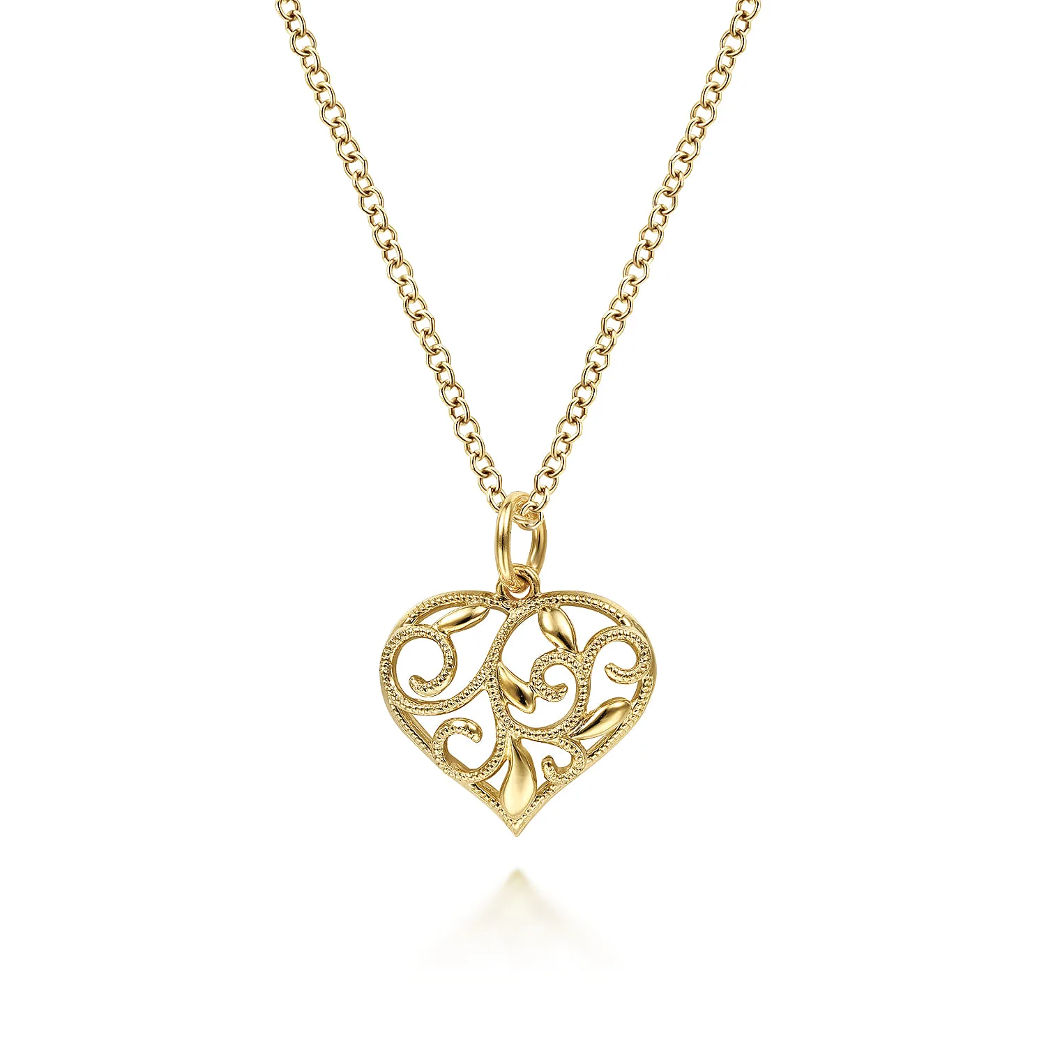 Swirling Pendant Necklace