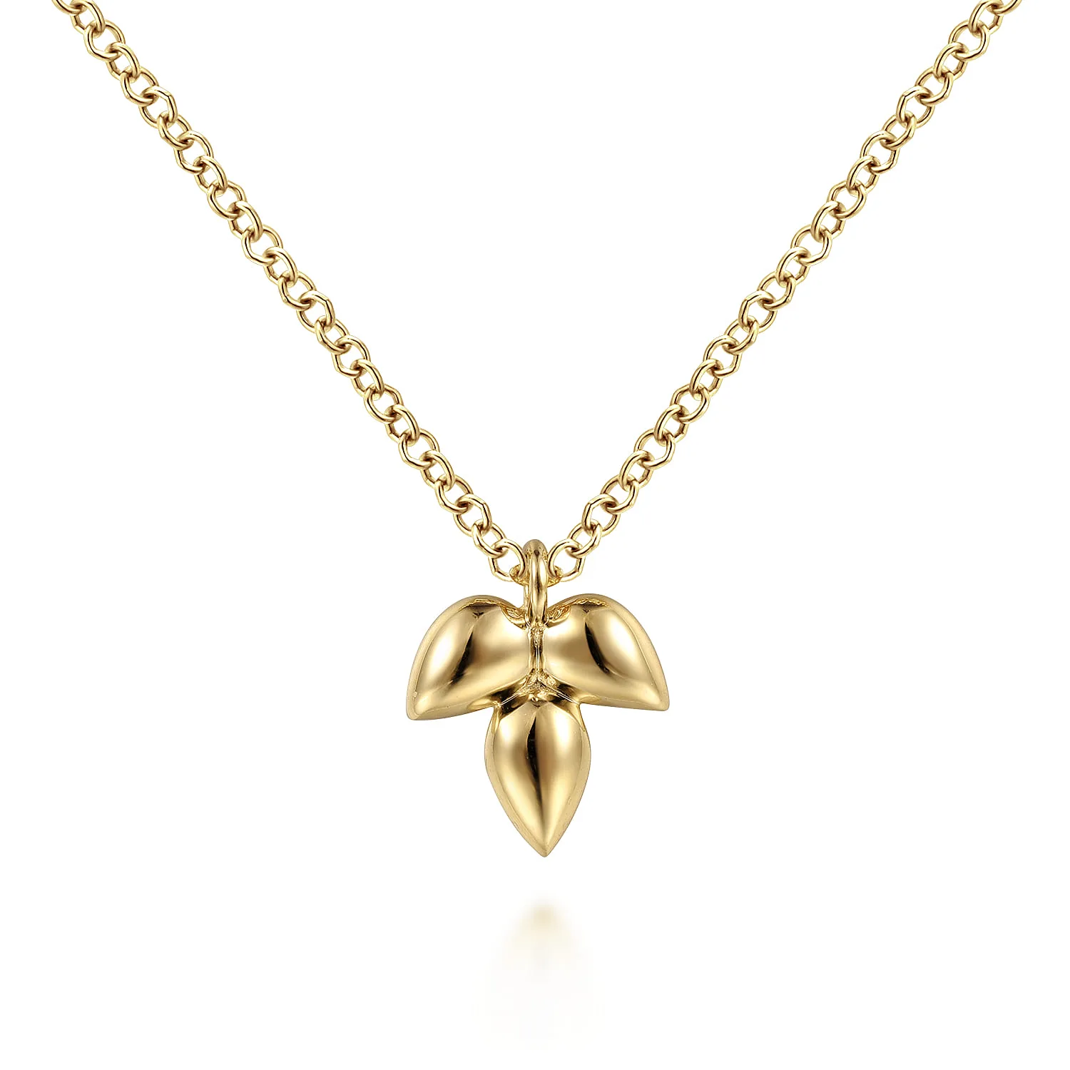 Triple Teardrop Pendant Necklace