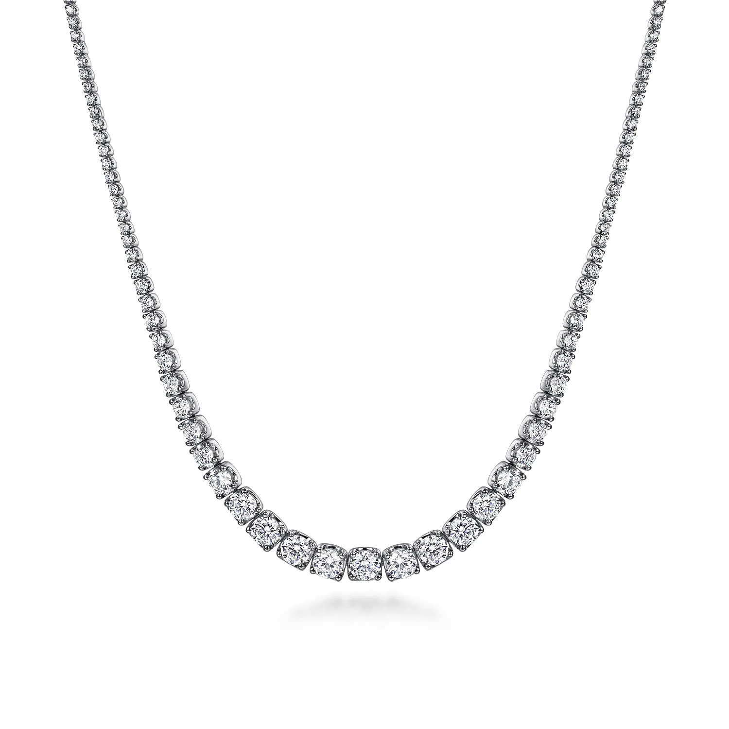 Graduated Diamond Necklace