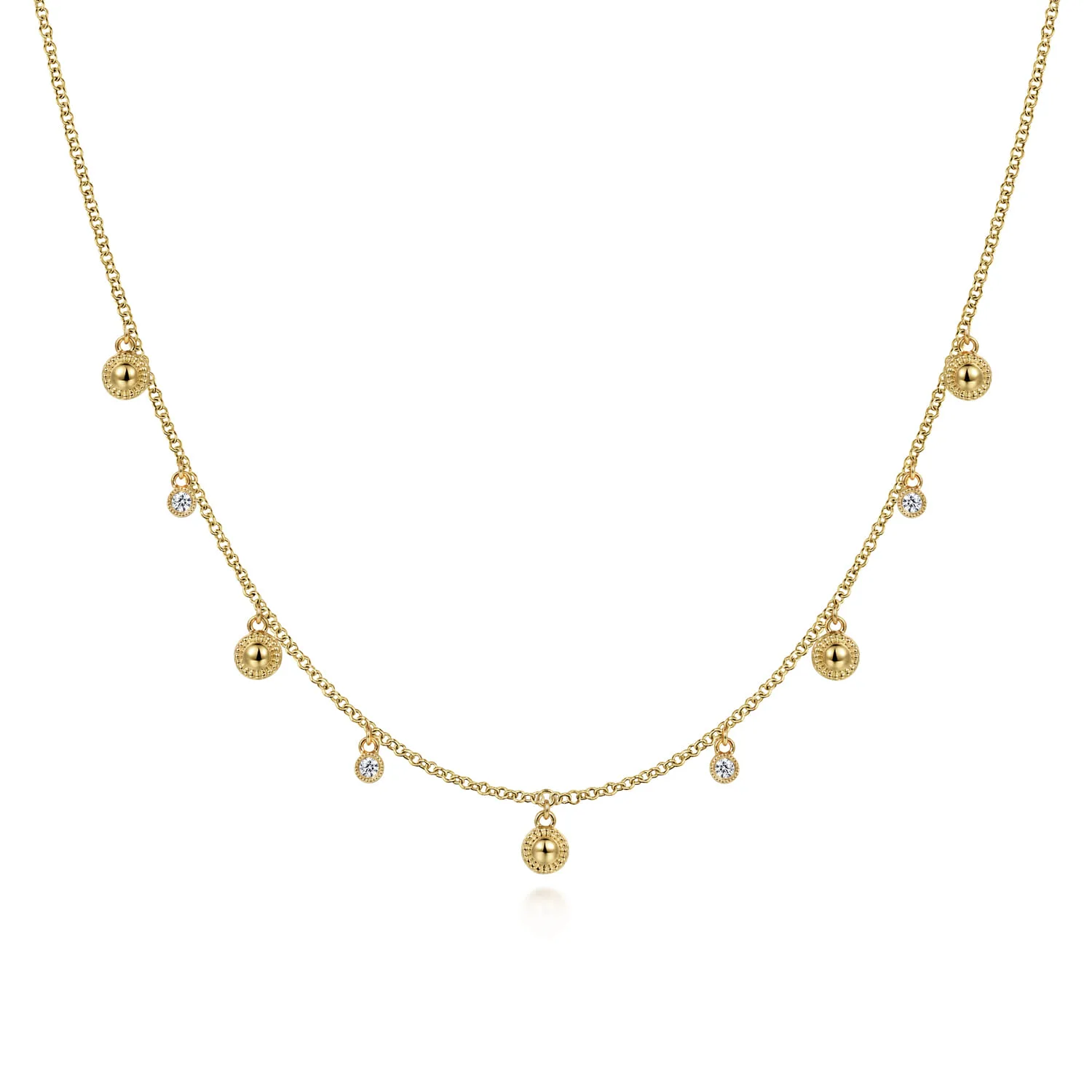 Station Droplet Necklace