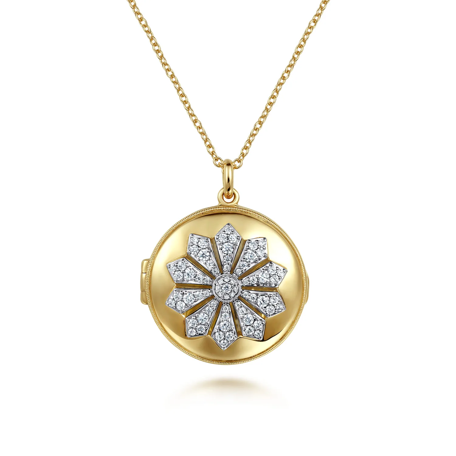 Diamond Locket Necklace