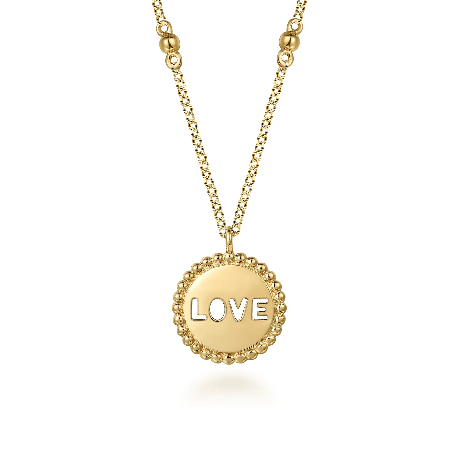 Bujukan Love Medallion Necklace