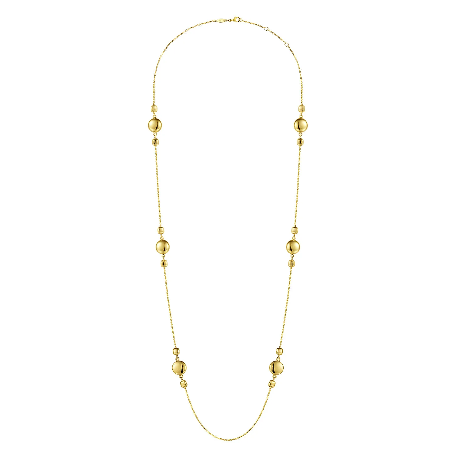32 inch Necklace in 14K Yellow Gold, photograph 2