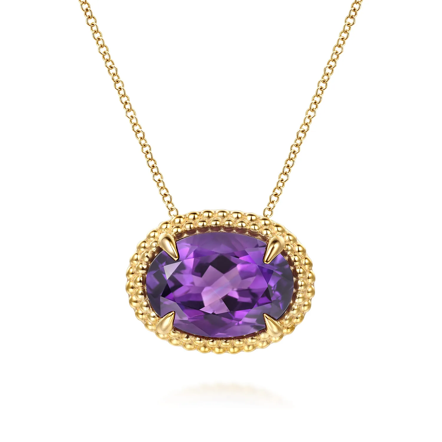 Amethyst and Bujukan Double Pendant Necklace