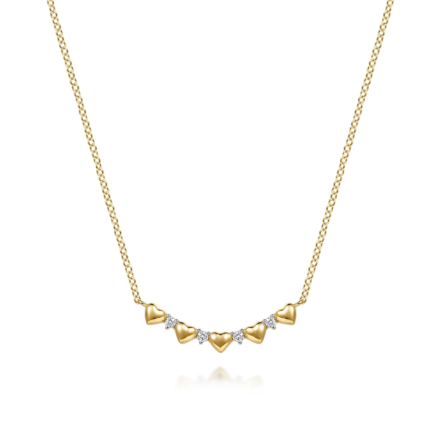Diamond and Bar Necklace
