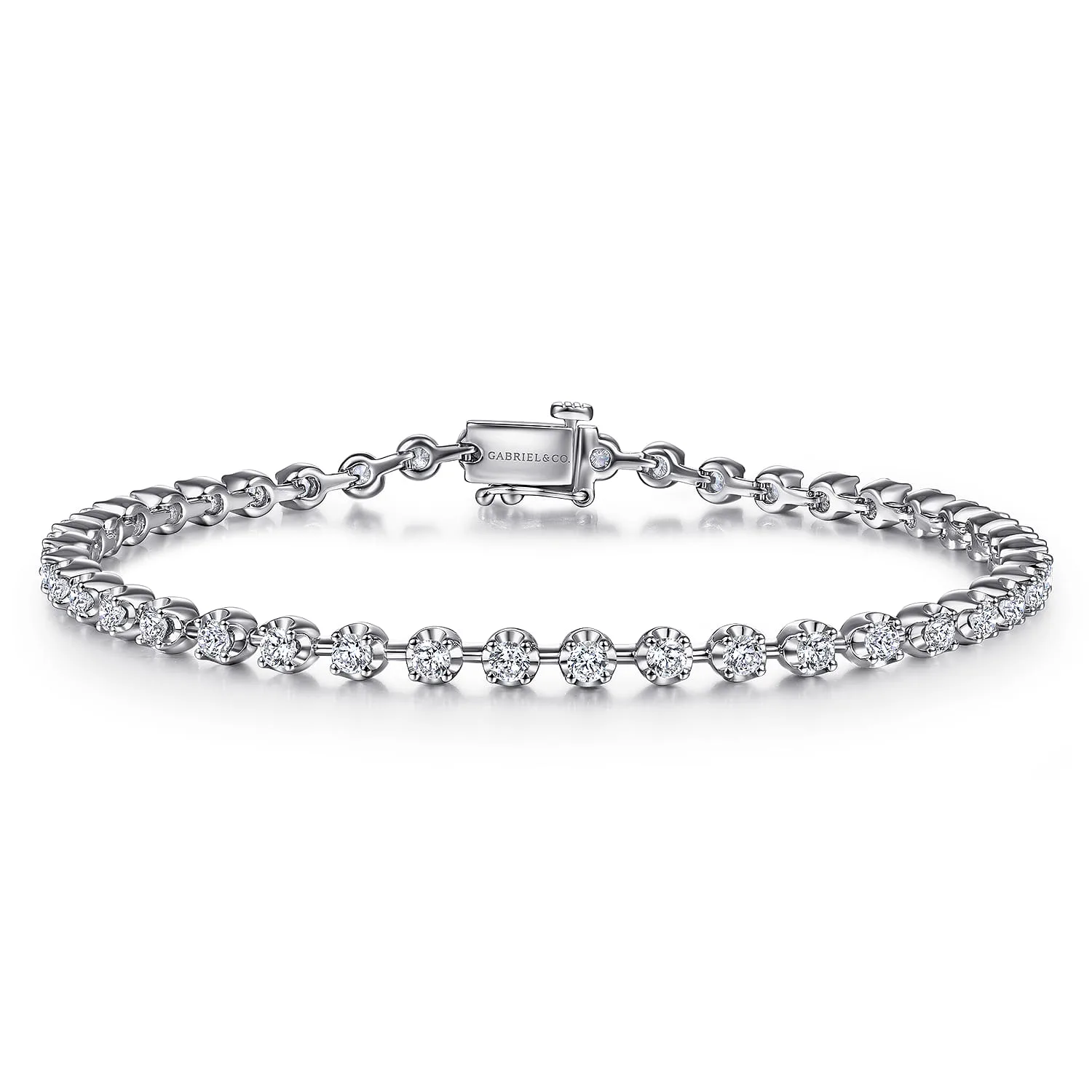 Buttercup Set Diamond Tennis Bracelet