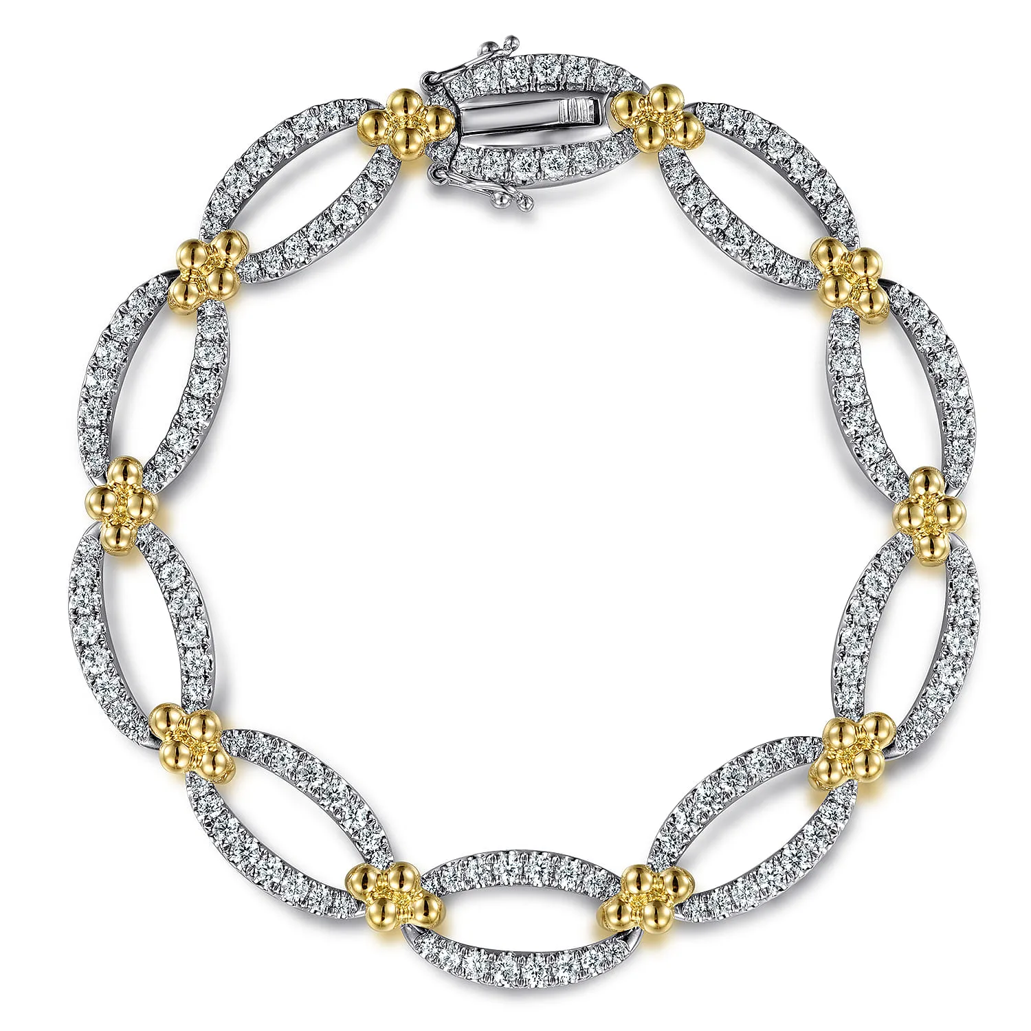 7inch Diamond Link Bracelet
