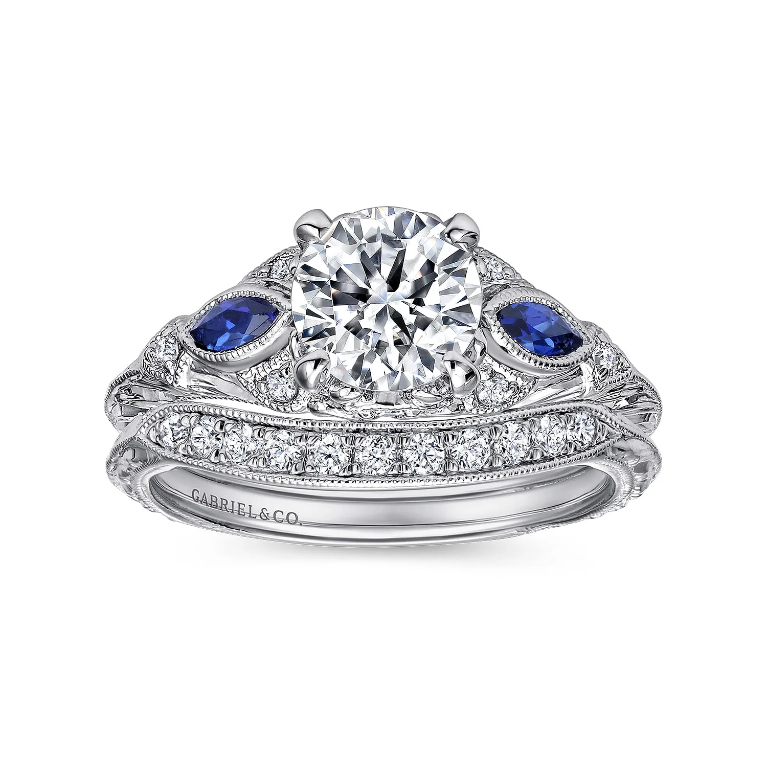 Matching Wedding Band in Platinum, photograph 4